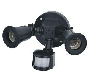 Foco 2L PAR38 con sensor negro Abitare