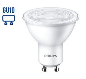 Ampolleta LED 3.8W GU10 luz fría Philips.