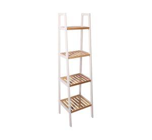 Repisa 4 niveles Bamboo escalonada
