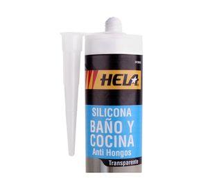 Sellador baño y cocina 280 ml transparente Hela