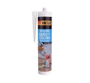 Sellador baño y cocina 280 ml blanco Hela