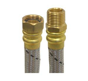 Flexible para calefont 1/2'' Hi x 1/2 HE 40 cm Coflex