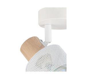 Spot LED 1L Rejilla blanco