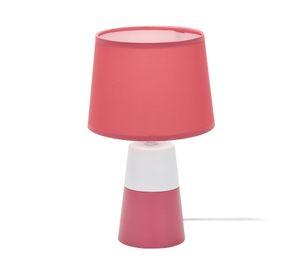 Lámpara sobremesa 1L E27 Color block terracota