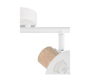 Spot LED 2L GU10 Rejilla blanco