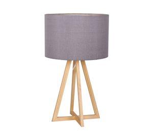 Lámpara sobremesa 1L E27 base natural Abitare