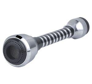 Aireador flexible 140 mm cromo/negro Flustem