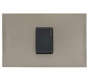 Placa armada interruptor 10A Nóbile terra Bticino