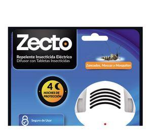 Difusor eléctrico + 4 tabletas insecticida Zecto Anasac
