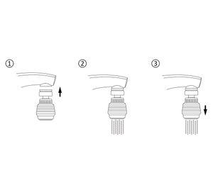 Aireador cocina cromo Flustem