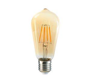 Ampolleta LED 6W E27 luz amarilla ST58 Megabright