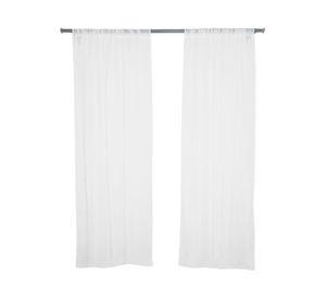 Cortina velo 140x230 cm blanco Cotidiana