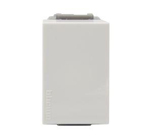 Módulo interruptor simple 10A 9/12 Nóbile blanco Bticino