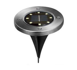 Aplique piso solar LED negro 4 unidades Pro Outdoor.