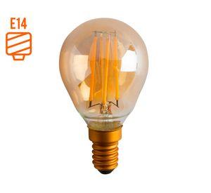 Ampolleta led 4W E14 luz cálida Mini Globo
