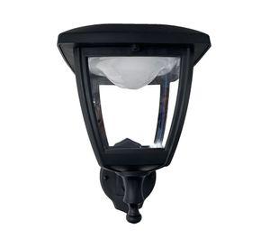 Farol pared LED con sensor Temis negro