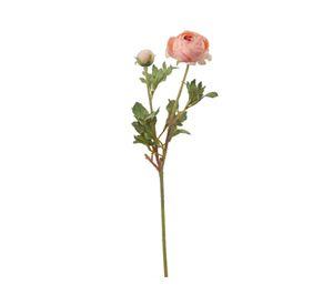 Flor artificial Ranúnculo boton rose rosado The Garden.