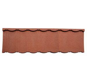 Teja gravillada Treviso rojo 0,4 x 420 x 1340 mm