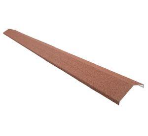 Caballete recto Treviso rojo 0,4 x 250 x 2000 mm