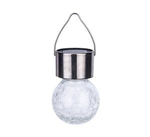 Ampolleta exterior solar craquelada