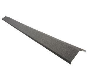 Caballete recto Treviso negro 0,4 x 250 x 2000 mm
