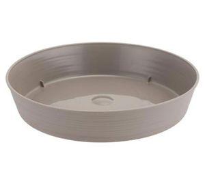 Plato para macetero 15 cm Piedra taupe