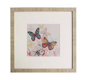 Cuadro 50x50 cm Mariposas Ronda.