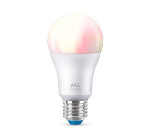Ampolleta 8W E27 luz fría/cálida A60 colors Wiz.