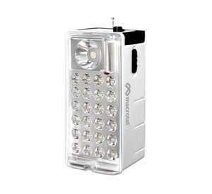 Luz emergencia 24 LED radio MS-6750R Macrotel