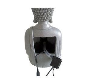 Fuente agua 29 cm Buda sentado LED Outzen
