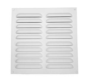 Celosía plana plástico 30x30 cm blanco