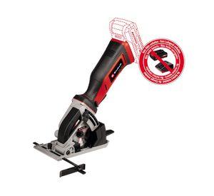 Sierra circular inalámbrica 89 mm 18V TE-CS 18/89 Li-Solo Einhell.