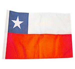 Bandera chilena 40x60 cm Producto Nativo