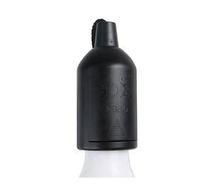 Lámpara colgar luz cálida negro