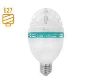 Ampolleta led 3W E27 luz RGB