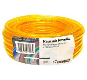 Manguera Rauclair amarillo 14.5x1000x0.4 cm