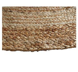 Alfombra 120 cm Trenzada café