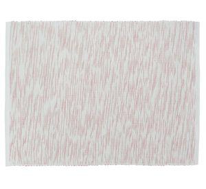 Individual 30x45 cm Rib gris/arcilla Cotidiana