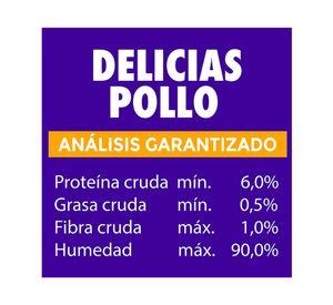 Snack gato 56 gr Delicias pollo Champion Cat.