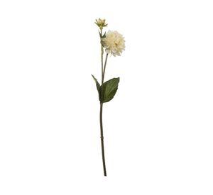 Flor artificial Dahlia crema The Garden.