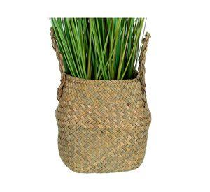 Planta artificial Grass con macetero Outzen