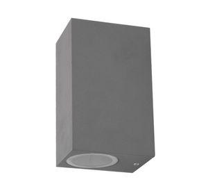 Aplique exterior 2L GU10 APQEXTRECT Megabright