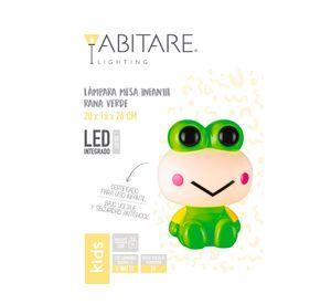 Lámpara de mesa LED luz día Rana