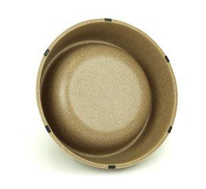 Plato mascota 21.5 cm Bamboo caf茅 BRNX