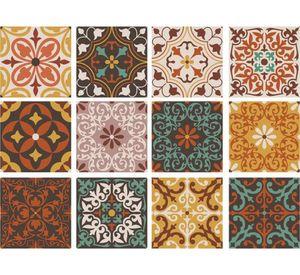 Vinilo adhesivo 15x15 cm Ankara 12 unidades