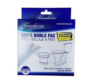 Cinta anclaje para WC doble faz Fanaloza