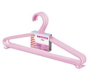 Colgador rosado claro 3 unidades