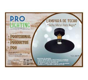Lámpara colgar 1L E27 Campana industrial Vintage Pro-Lighting