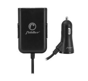 Cargador automóvil Entrada USB X4 Fiddler