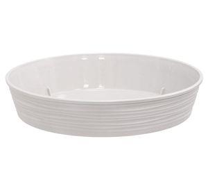 Plato para macetero 30 cm Piedra blanco